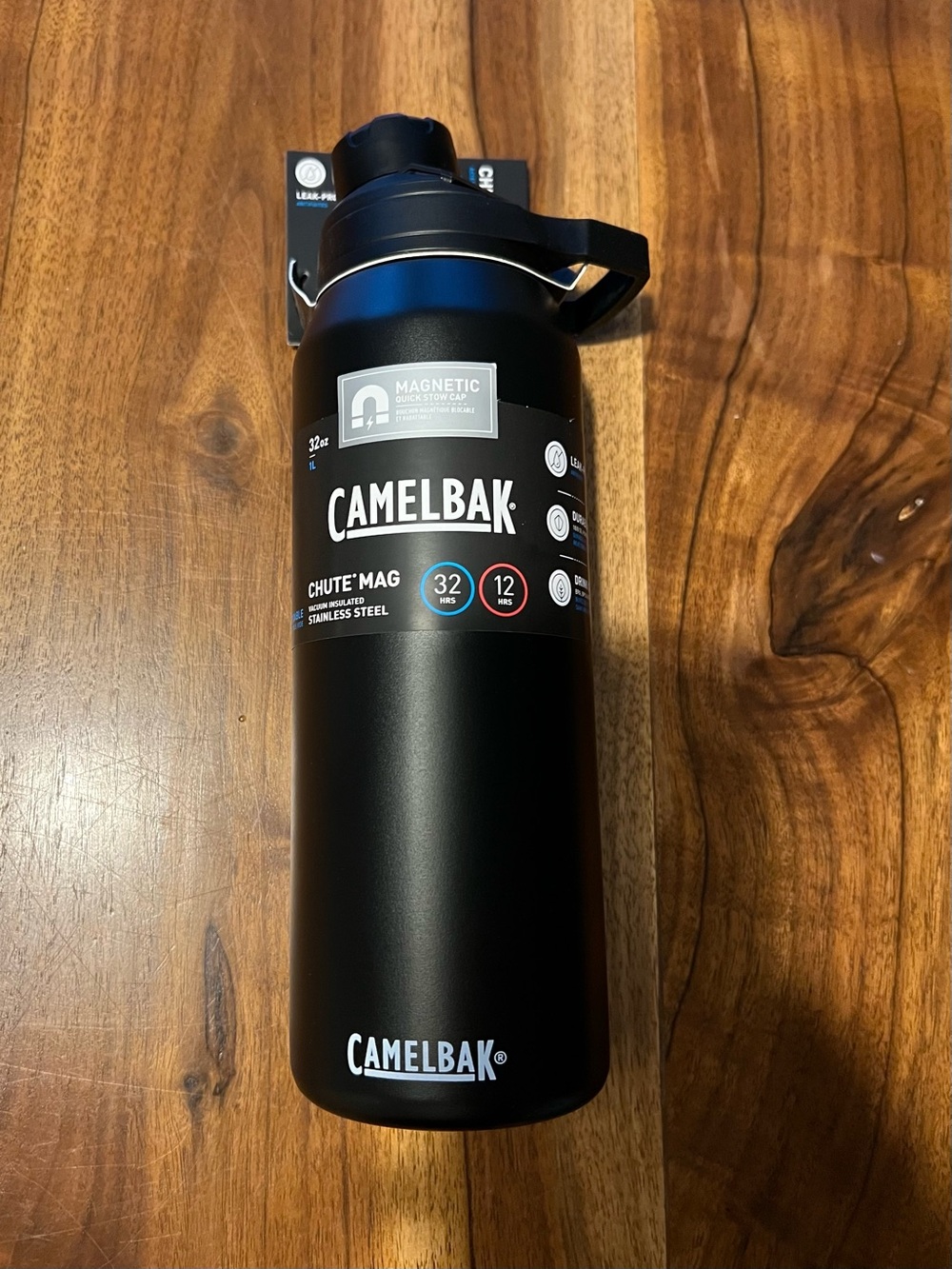 CamelBak Matte Black Chute Mag Stainless Steel Bottle